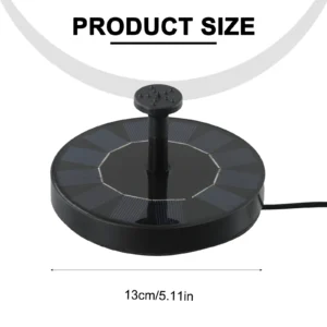Solar Fountain Floating Pump